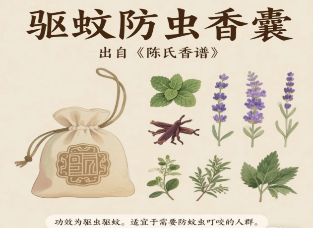 基孔肯雅热来袭 中医香囊饮茶助您防蚊驱蚊